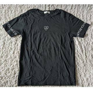 ウィゴー(WEGO)のWEGO ウィゴー●Tシャツ S 黒 ハート●美品(Tシャツ(半袖/袖なし))