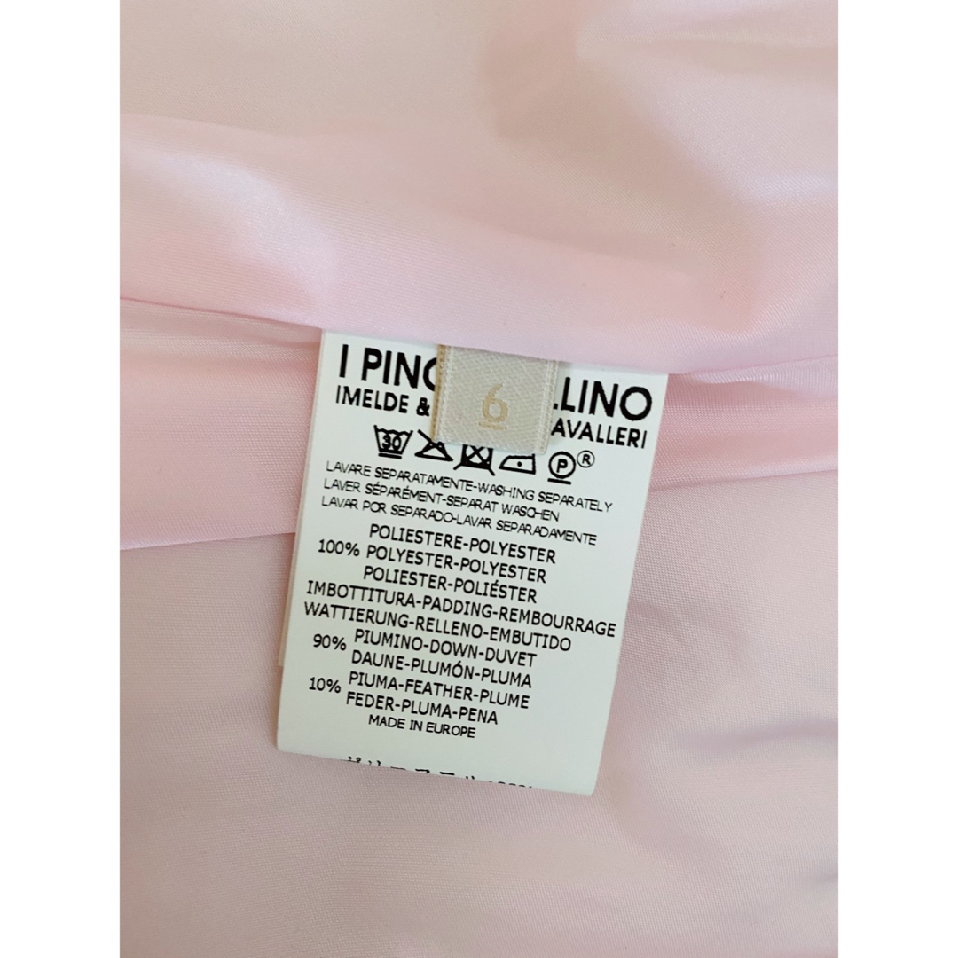 I PINCO PALLINO(イピンコパリーノ)のI Pinco Pallino / イピンコパリーノ ピンクファーダウン 6歳 キッズ/ベビー/マタニティのキッズ服女の子用(90cm~)(コート)の商品写真