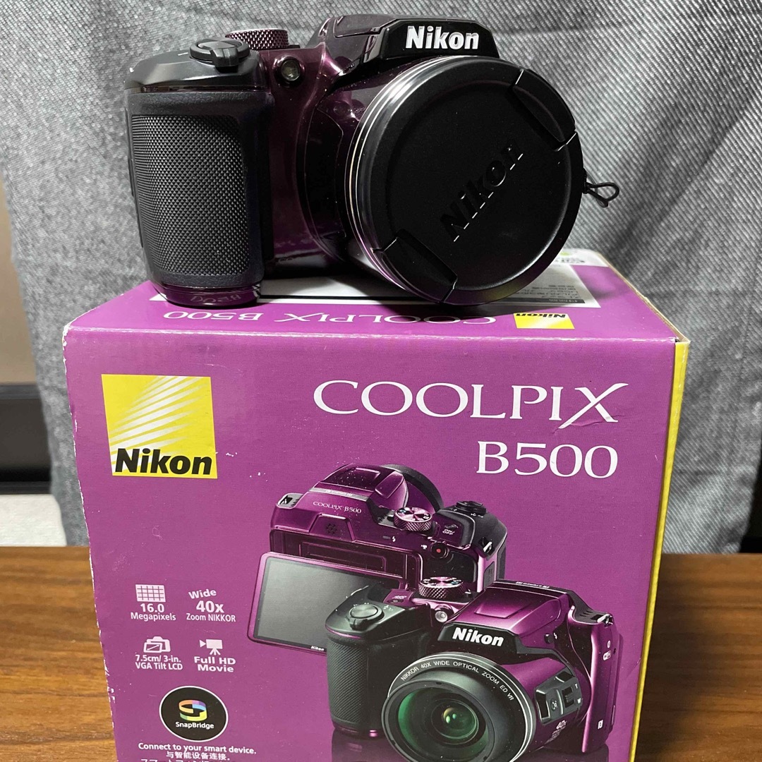 コンパクトデジタルカメラNikon COOLPIX B500 デジタルカメラ   スマホ転送