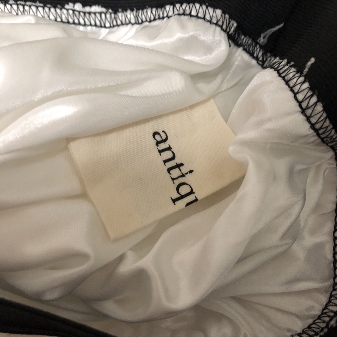 antiqua(アンティカ)のantiqua レーススカート 白 レディースのスカート(ロングスカート)の商品写真