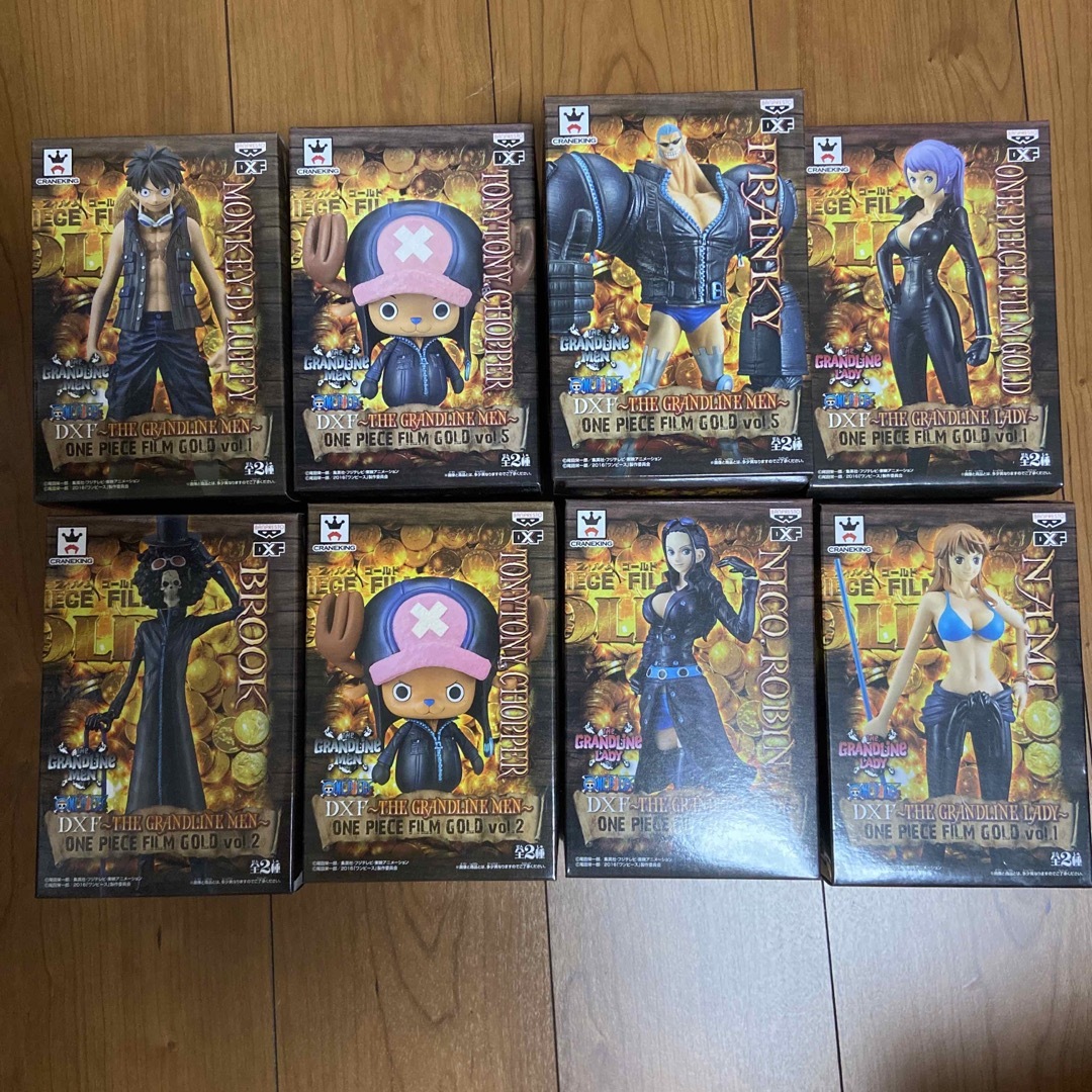 ONE PIECE(ワンピース)のワンピース　Film Gold まとめ売り エンタメ/ホビーのフィギュア(アニメ/ゲーム)の商品写真