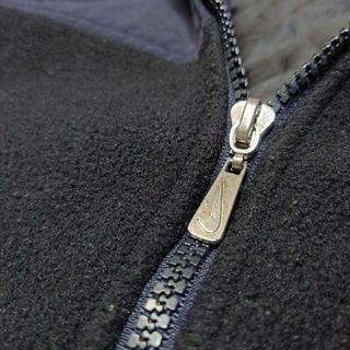 NIKE - 90s NIKE フリースジャケット ビッグスウォシュ刺繍 古着 ... 90s NIKE フリースジャケット ビッグスウォシュ刺繍 ナイキ 白タグ