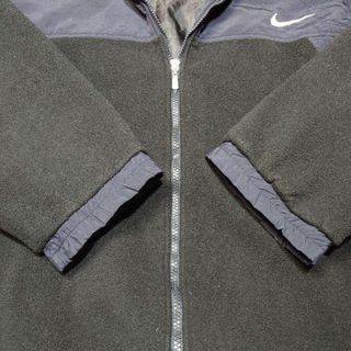 NIKE - 90s NIKE フリースジャケット ビッグスウォシュ刺繍 古着 ... 90s NIKE フリースジャケット ビッグスウォシュ刺繍 ナイキ 白タグ