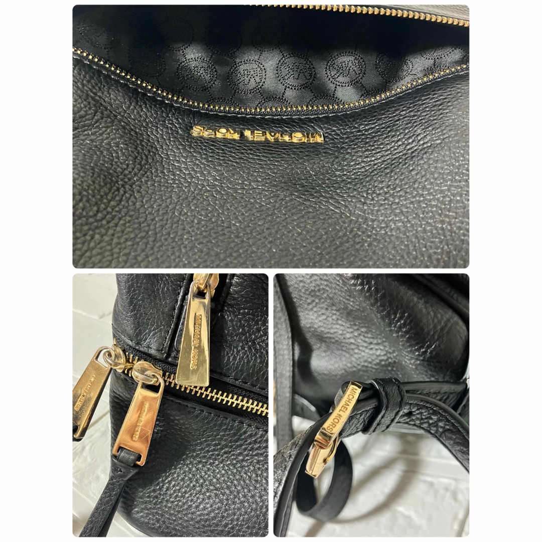 MICHAEL KORS マイケルコース ロゴ バックパック ブラック