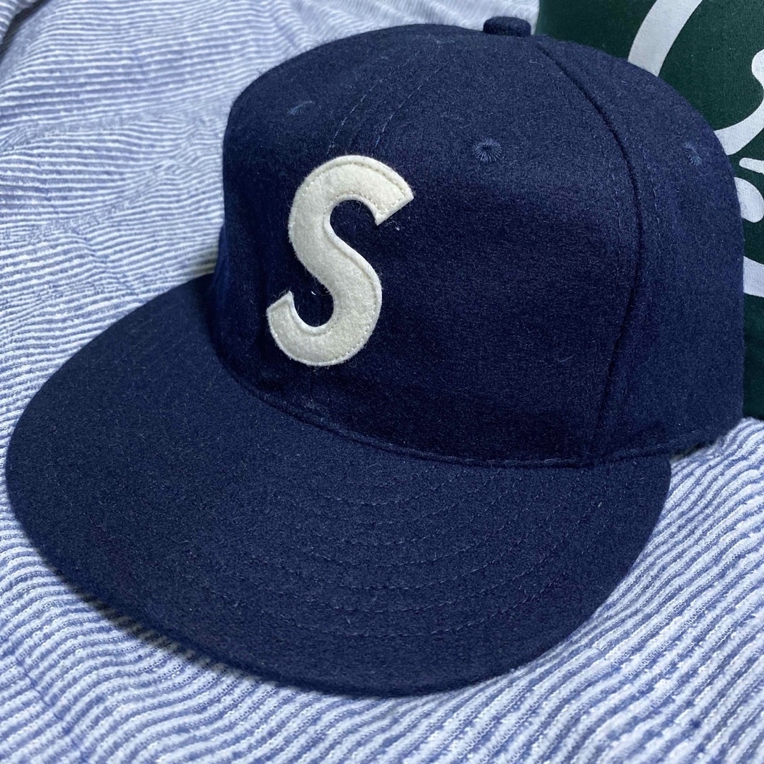 Supreme Sロゴ6パネルキャップ 7 5/859fifty