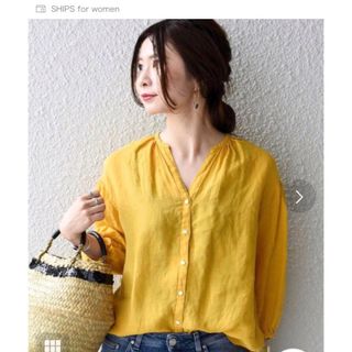 シップスフォーウィメン(SHIPS for women)のSHIPS for women リネンブラウス(シャツ/ブラウス(長袖/七分))