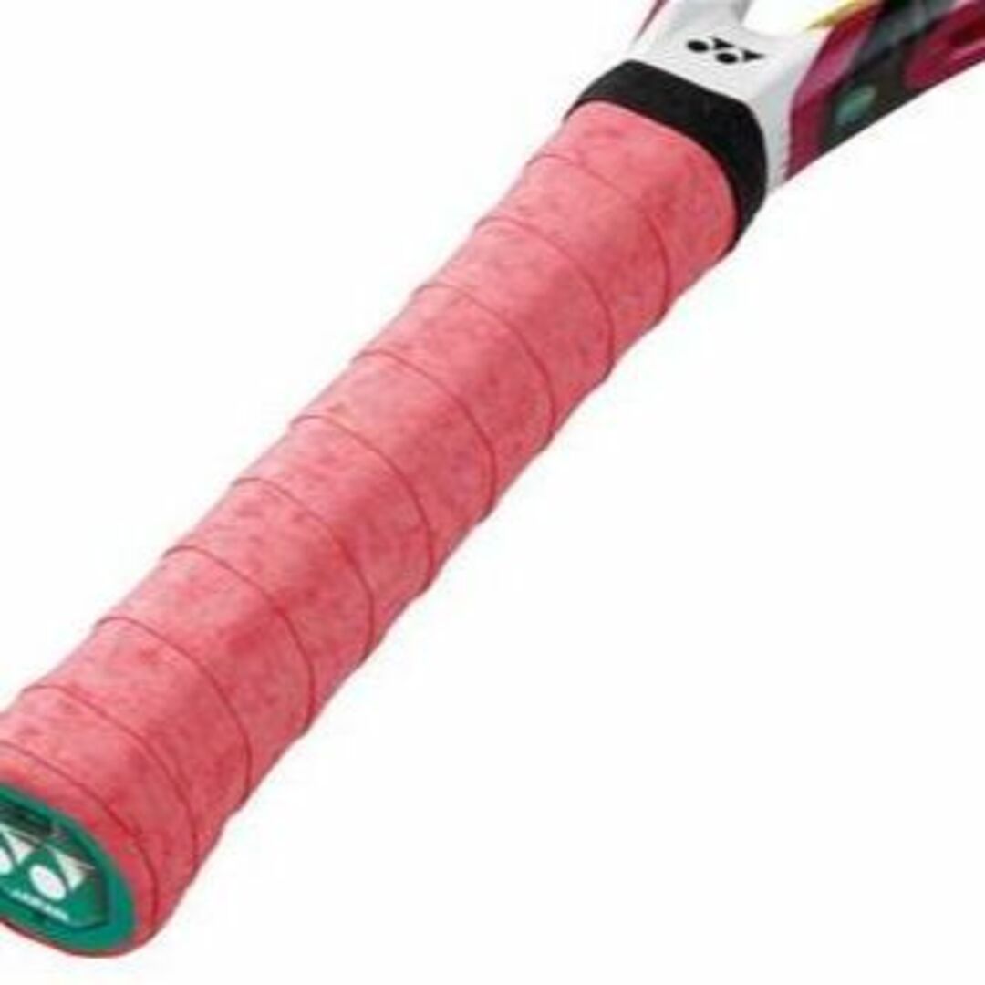 YONEX(ヨネックス)のヨネックス　ドライスーパーストロンググリップ AC140［3本入］コーラルレッド スポーツ/アウトドアのスポーツ/アウトドア その他(バドミントン)の商品写真