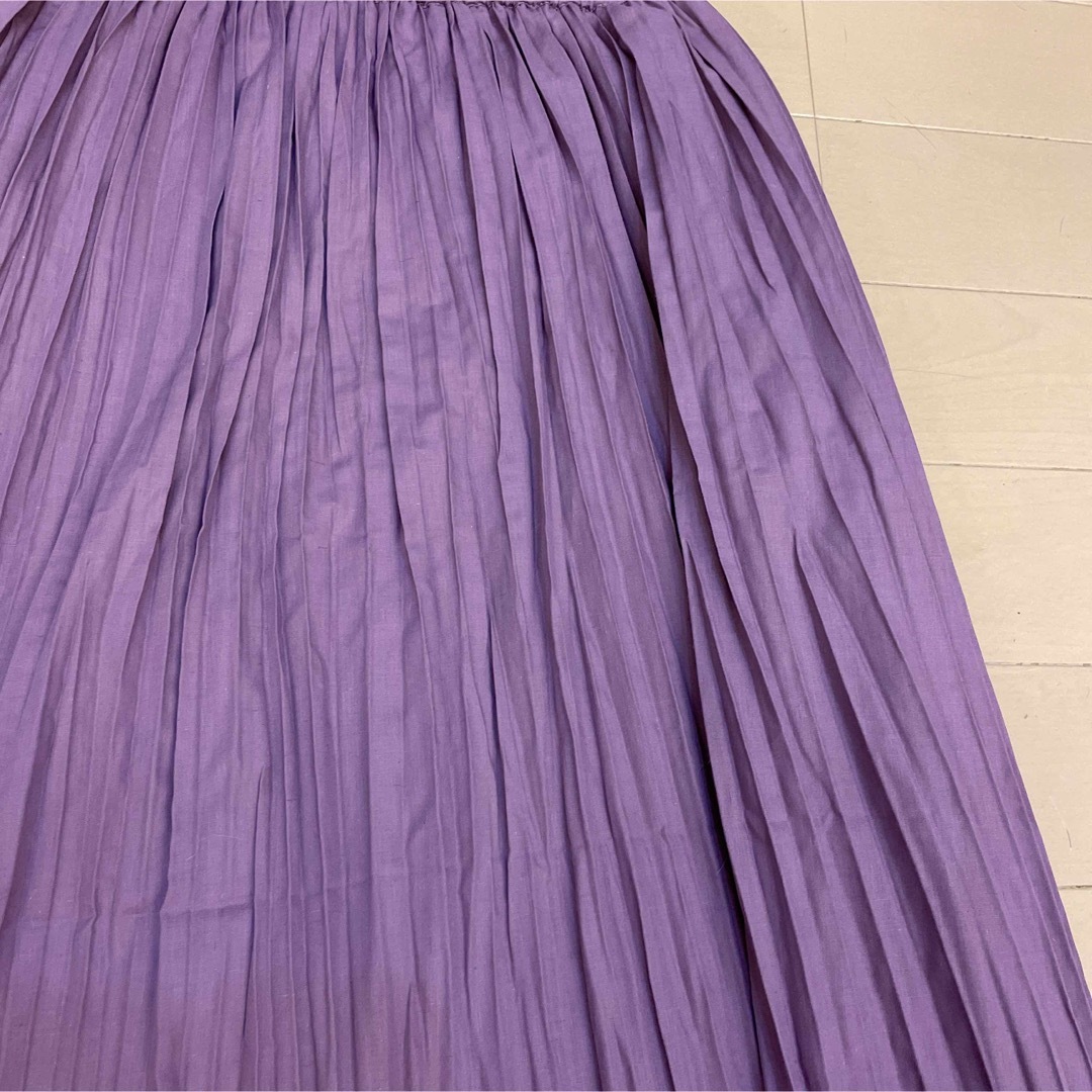 SM2(サマンサモスモス)の新品サマンサモスモス☆フレアープリーツスカート レディースのスカート(ロングスカート)の商品写真