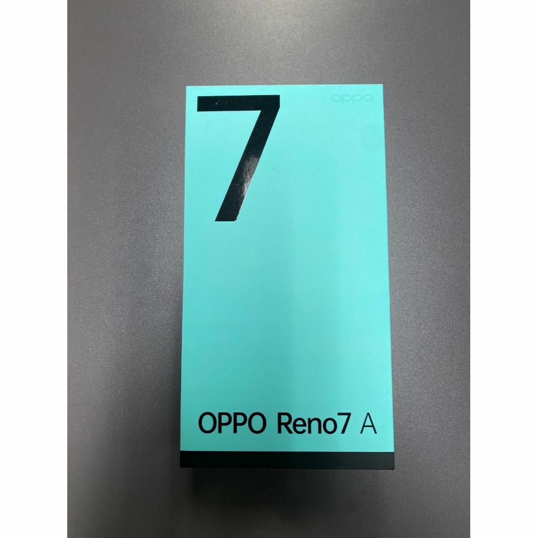 新古品 Oppo Reno7 A ドリームブルー 6.4型 6GB/128GB SIMフリー