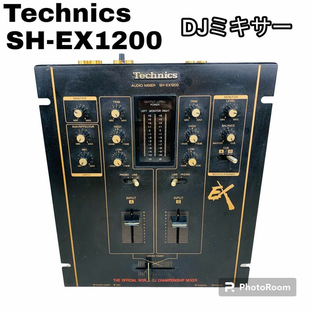 Panasonic Technics DJミキサー SH-EX1200 ブラック