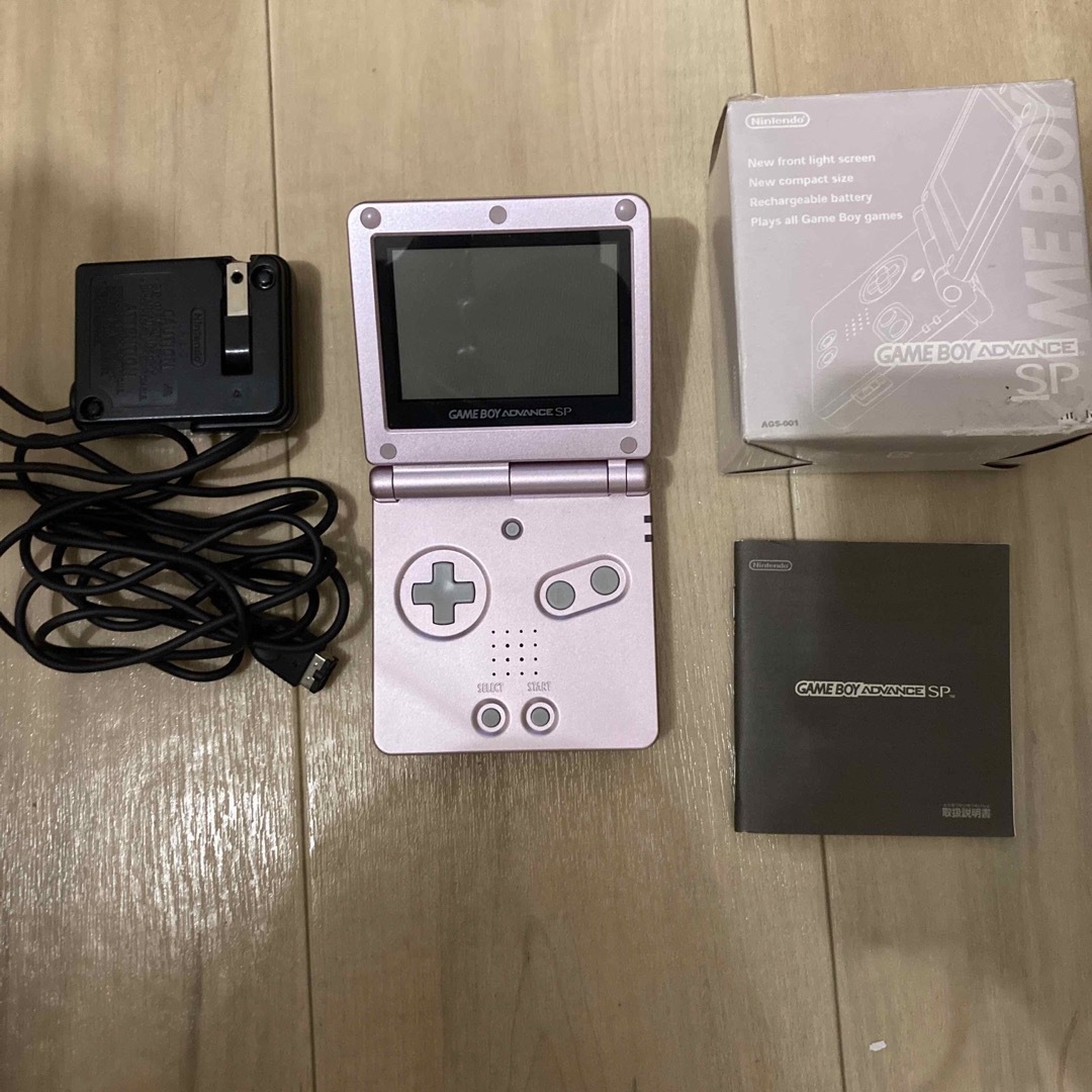 ゲームボーイアドバンス　GAMEBOY ADVANCE SP パールピンク