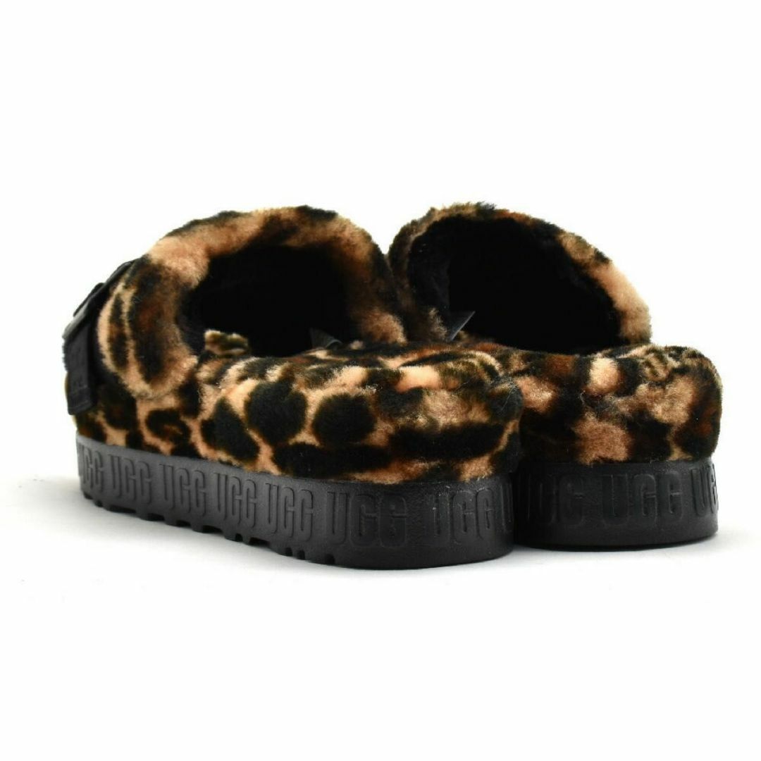 UGG アグ サンダル フラッフィータ ヒョウ柄 23cm