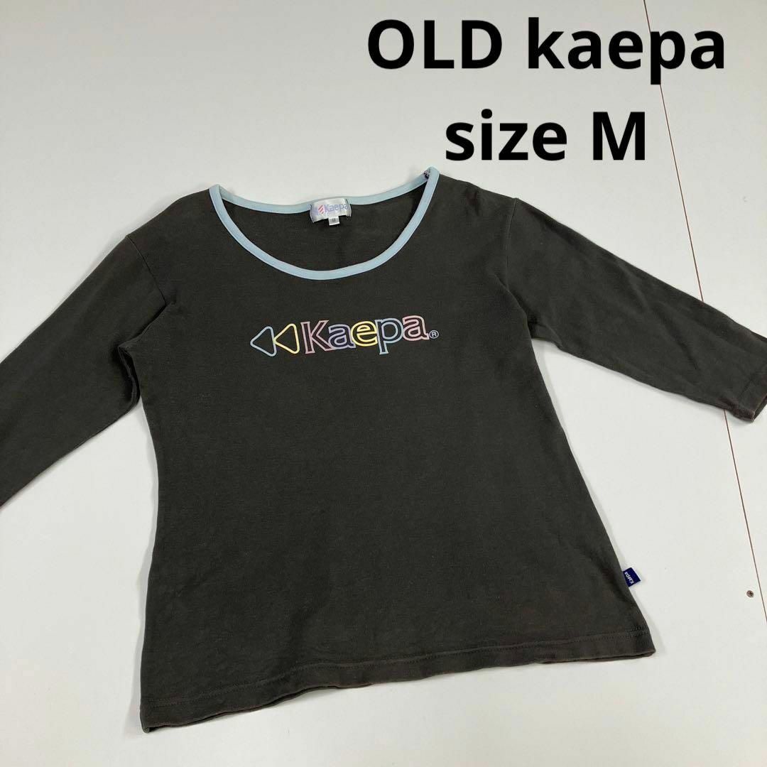 kaepa カッパ　Tシャツ　ロンT カットソー　女子　y2k デカロゴ