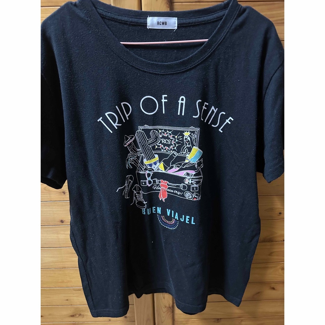 RODEO CROWNS(ロデオクラウンズ)のロデオ　Tシャツ レディースのトップス(Tシャツ(半袖/袖なし))の商品写真