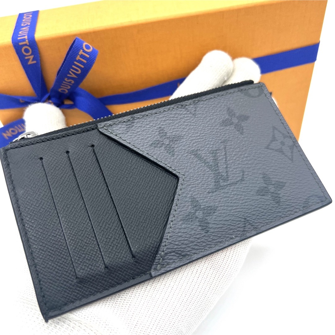 LOUIS VUITTON(ルイヴィトン)の✨新品同様✨　ルイヴィトン　コインカードホルダー　エクリプス　コインケース　小銭 メンズのファッション小物(コインケース/小銭入れ)の商品写真