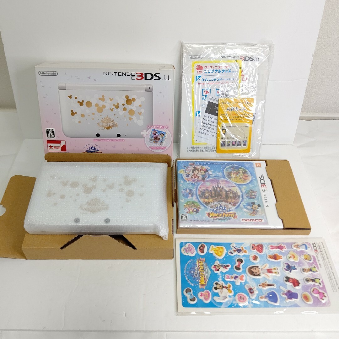 new3dsll ディズニーマジックキャッスル　未使用　新品