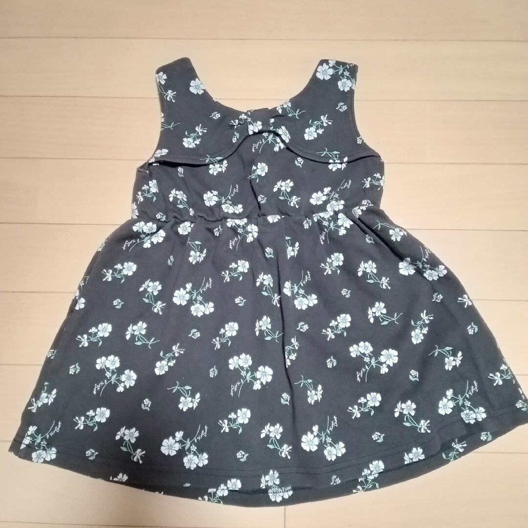 *キスドロップ ジャンパースカート 100 キッズ/ベビー/マタニティのキッズ服女の子用(90cm~)(スカート)の商品写真