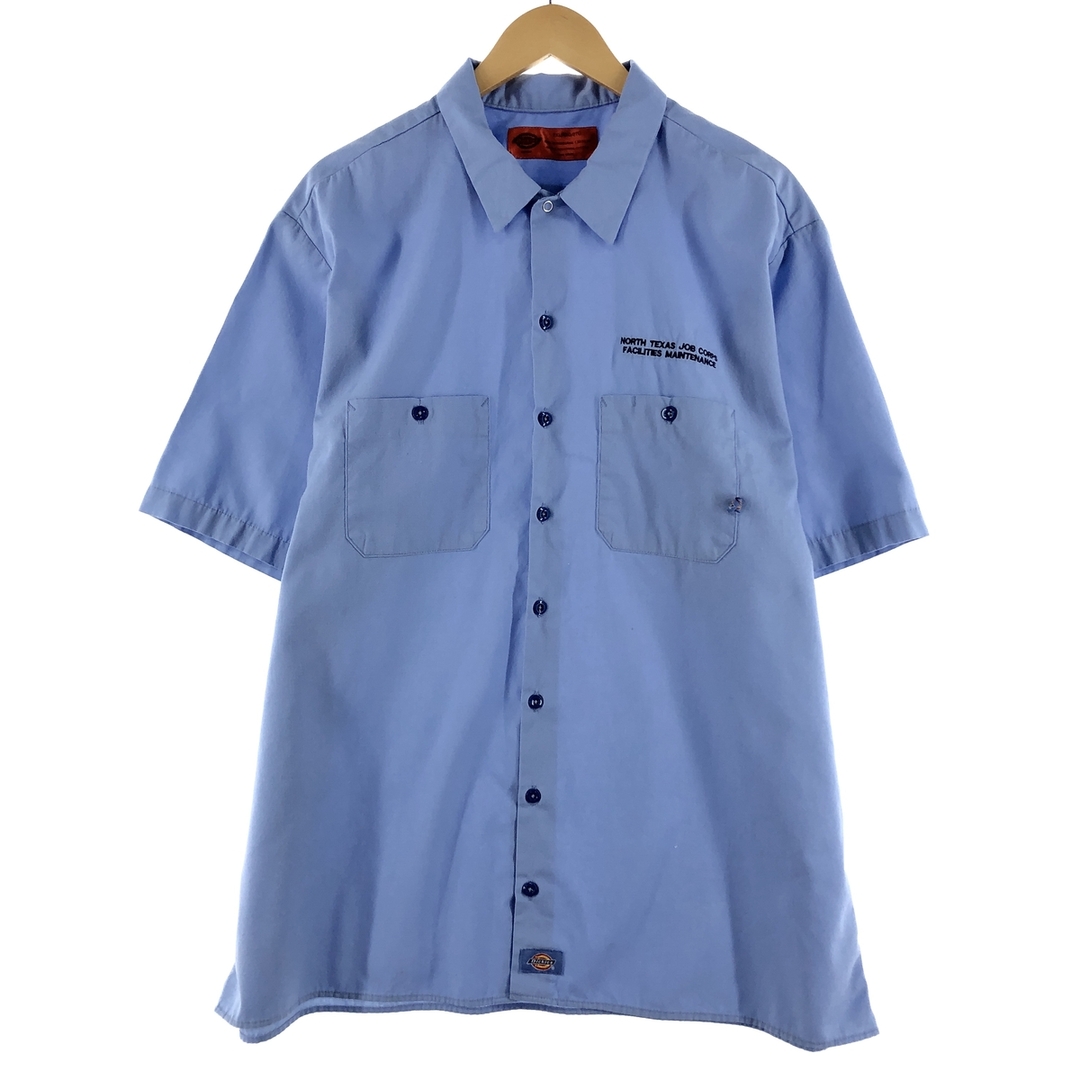 ディッキーズ Dickies 半袖 ワークシャツ メンズXXL /eaa371424