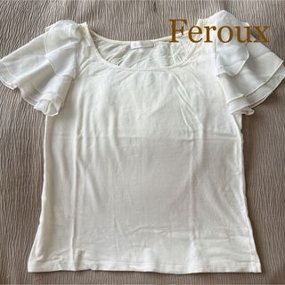 フェルゥ(Feroux)のFeroux フェルゥ / レディース 無地 半袖Ｔシャツ(Tシャツ(半袖/袖なし))