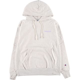 チャンピオン(Champion)の古着 チャンピオン Champion REVERSE WEAVE リバースウィーブ バックプリント スウェットプルオーバーパーカー メンズM /eaa371744(スウェット)