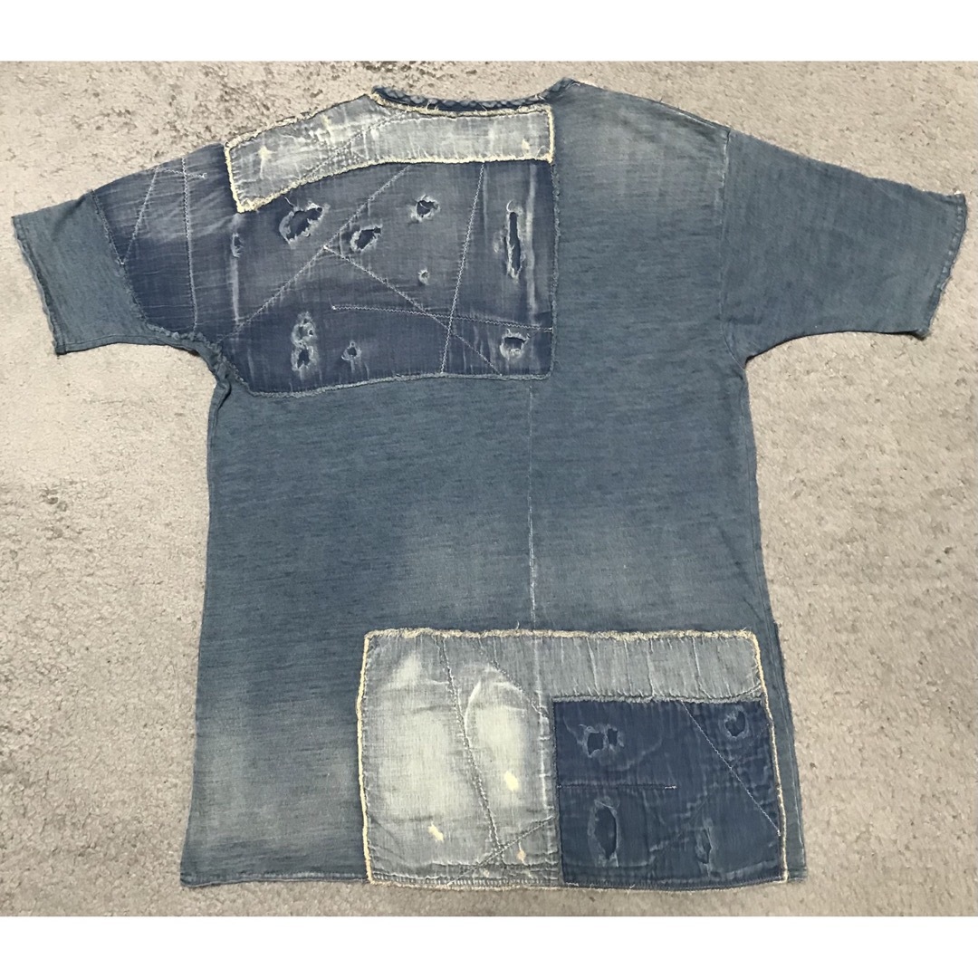 KAPITAL(キャピタル)のkapital デニムtシャツ メンズのトップス(Tシャツ/カットソー(半袖/袖なし))の商品写真