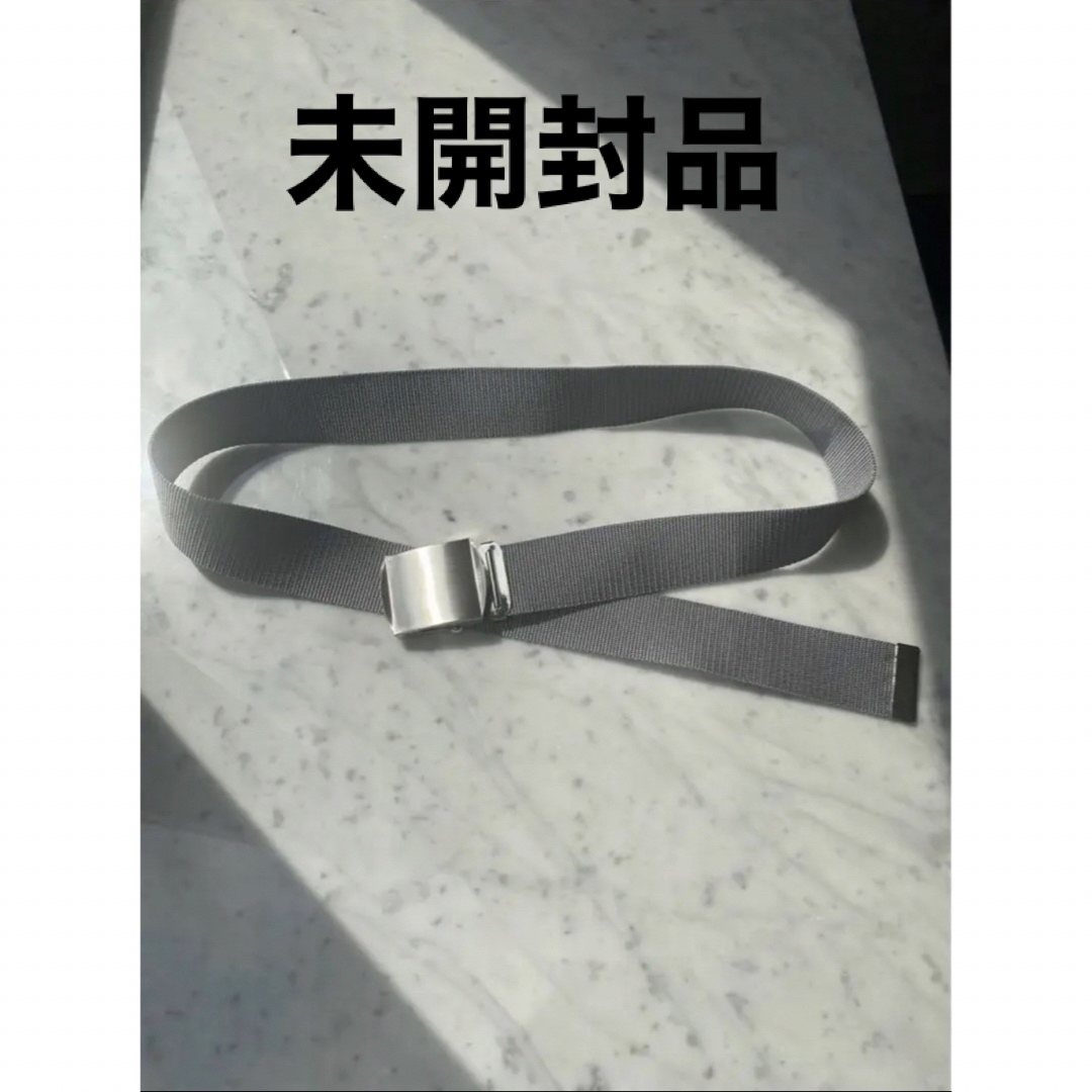 zoe Roller belt ベルトsilver × gray - ベルト