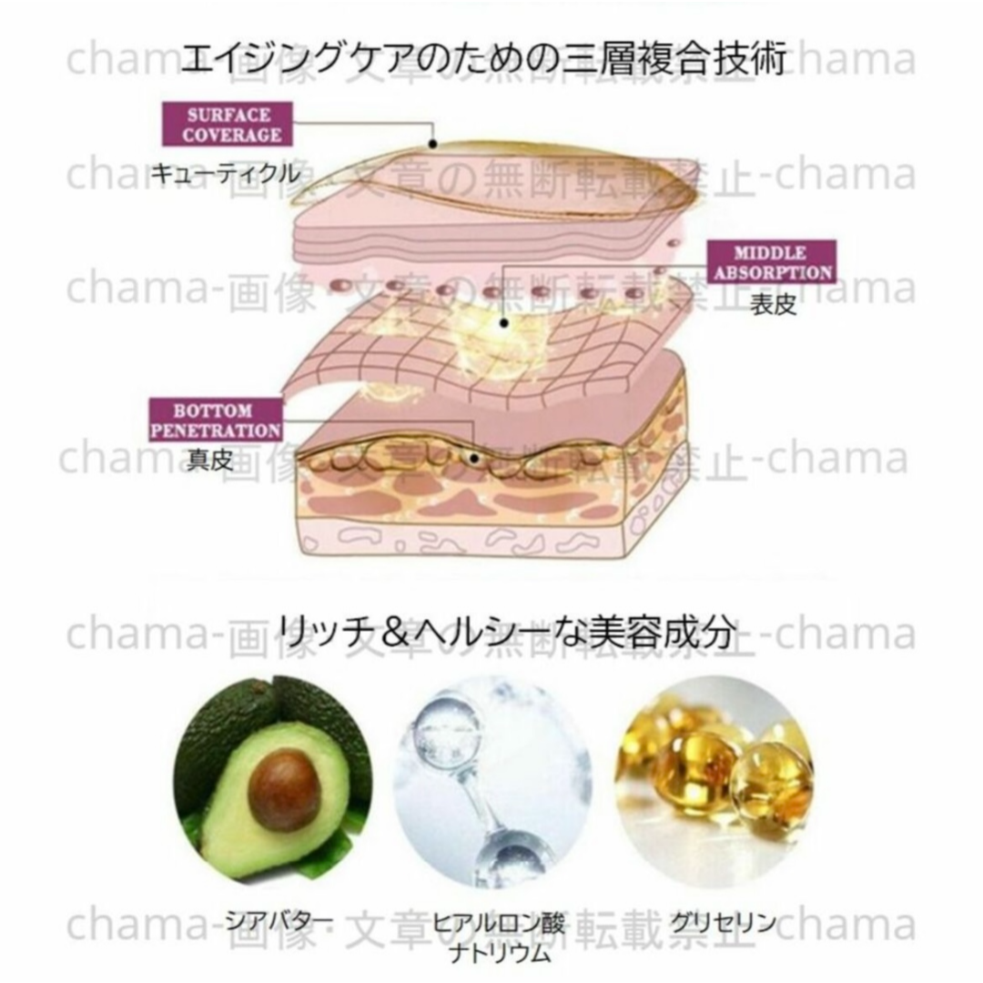 ネッククリーム　首用保湿ジェル コスメ/美容のボディケア(ボディクリーム)の商品写真