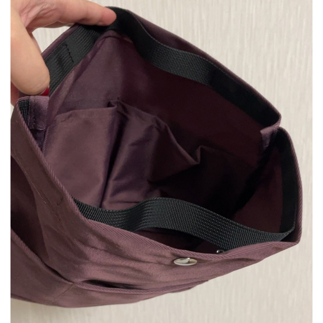 バッグインバッグ 縦型 タテ型 深型 軽量 自立 洗える 仕切れる レディースのバッグ(ハンドバッグ)の商品写真