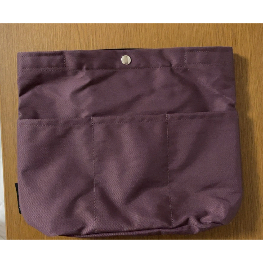 バッグインバッグ 縦型 タテ型 深型 軽量 自立 洗える 仕切れる レディースのバッグ(ハンドバッグ)の商品写真