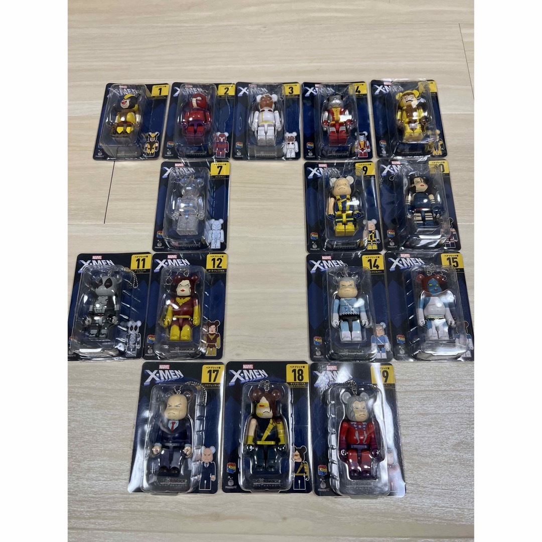 BE@RBRICK - MARVEL『X-MEN』Happyくじ BE＠RBRICK一番くじ 15種の通販 ...