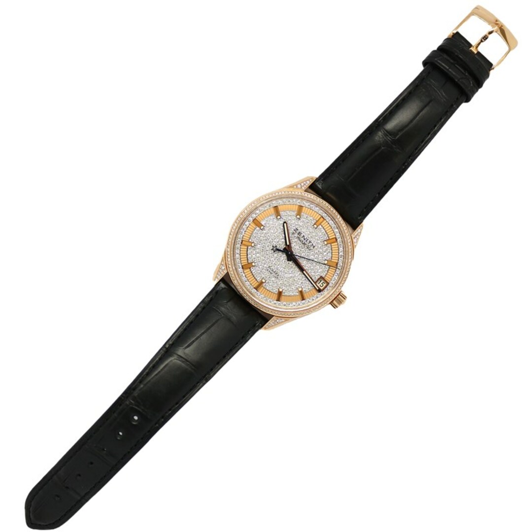 ZENITH(ゼニス)の　ゼニス ZENITH エル・プリメロ エスパーダ 22.2170.4650 ダイヤ  K18PG 自動巻き レディース 腕時計 レディースのファッション小物(腕時計)の商品写真
