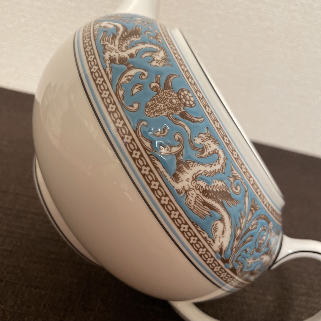 WEDGWOOD - ウェッジウッド フロレンティーン ターコイズ ティーポット