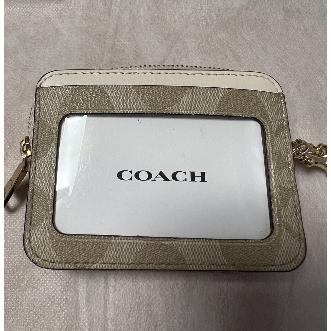 COACH(コーチ)の最終価格❤︎COACH 鍵,カード,パスケース 未使用品 レディースのファッション小物(パスケース/IDカードホルダー)の商品写真