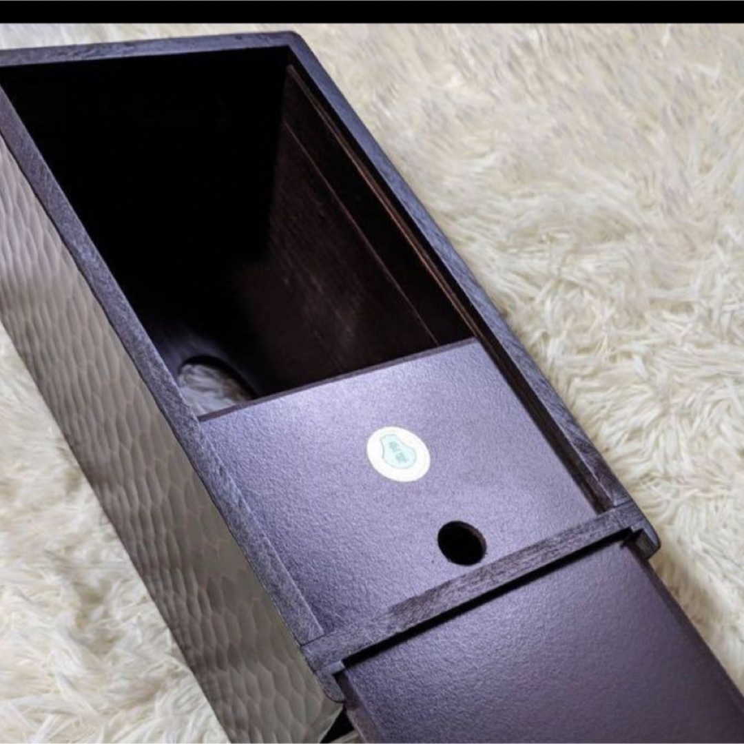 鎌倉彫　牡丹　ティッシュケース インテリア/住まい/日用品のインテリア小物(ティッシュボックス)の商品写真