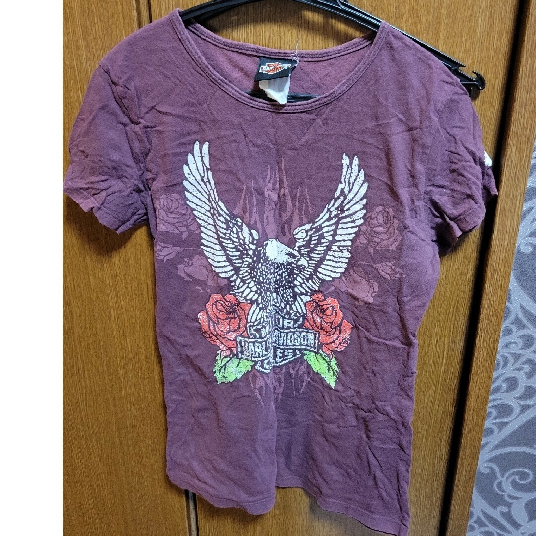 Harley Davidson(ハーレーダビッドソン)のHARLEY DAVIDSONシャツ レディースのトップス(Tシャツ(半袖/袖なし))の商品写真