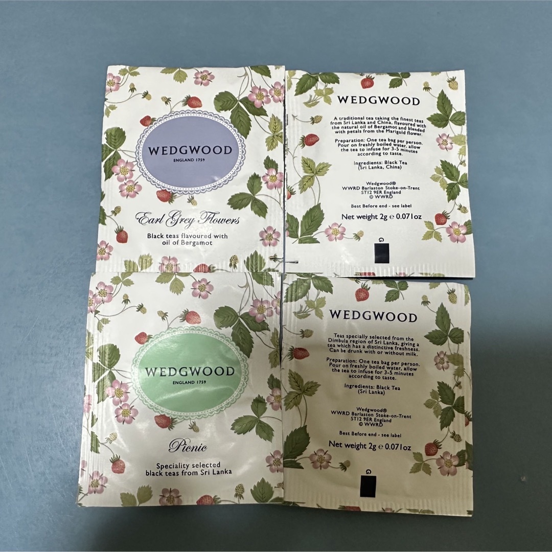 WEDGWOOD(ウェッジウッド)のWEDGWOOD ウェッジウッド 紅茶 ティーバッグ 食品/飲料/酒の飲料(茶)の商品写真