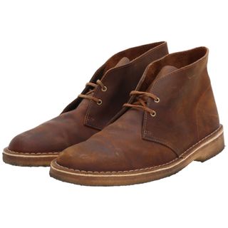 クラークス(Clarks)の古着 クラークス Clarks デザートブーツ チャッカブーツ UK8 1/saa009770(ドレス/ビジネス)