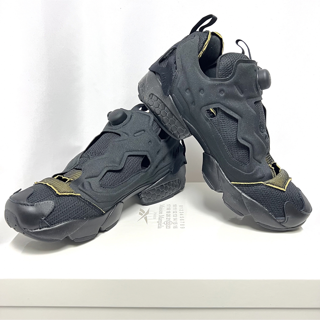 MaisonMargiela×Reebokスニーカー ブラック25.5cm