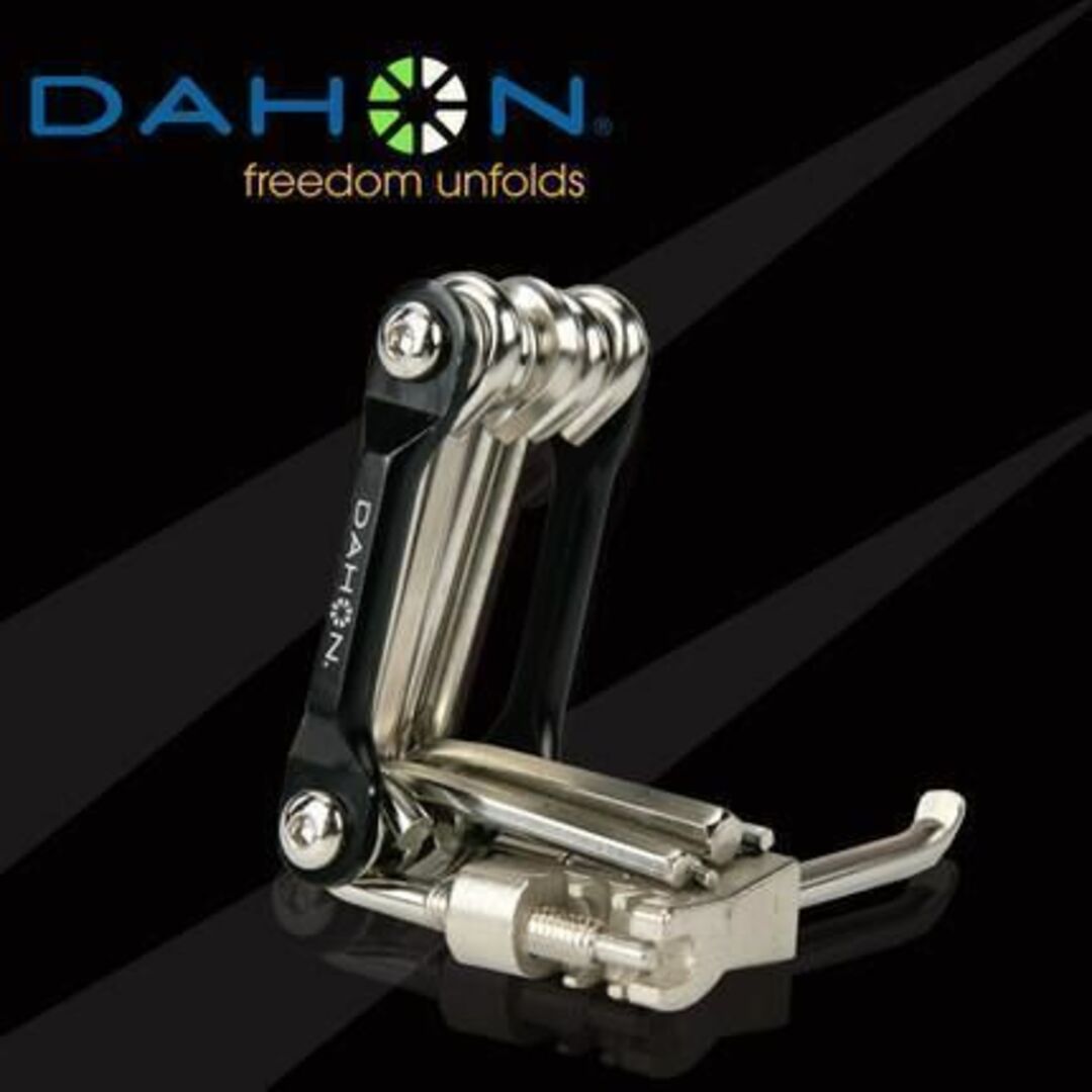 DAHON(ダホン)の【DAHON】　ダホン　ミニサイズ　万能工具セット　黒ブラック スポーツ/アウトドアの自転車(工具/メンテナンス)の商品写真