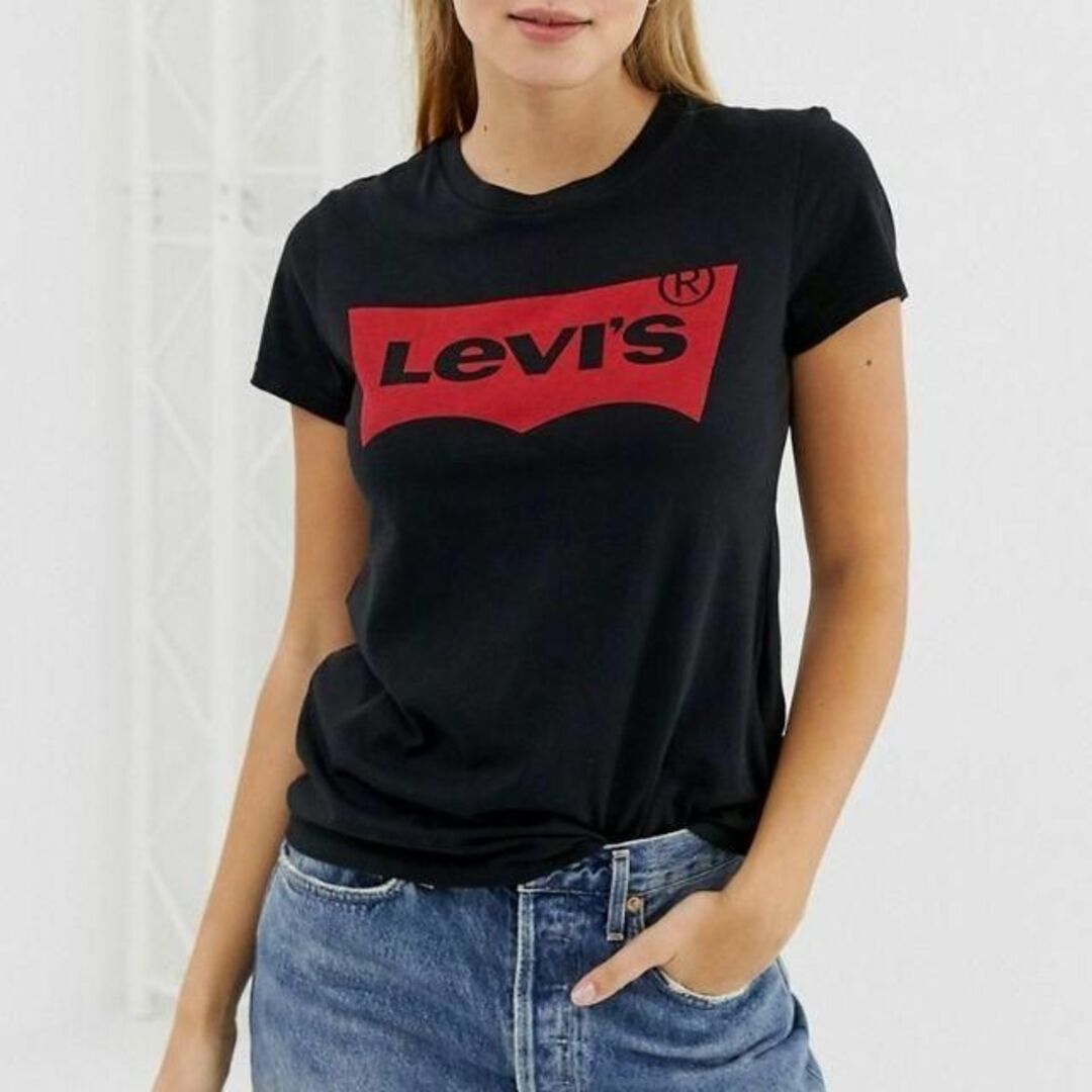 Levi's(リーバイス)の(新品)LEVIS　レディース　半袖 Tシャツ レディースのトップス(Tシャツ(半袖/袖なし))の商品写真
