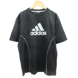 アディダス(adidas)のアディダス スポーツウエア CLIMALETE Tシャツ カットソー 半袖 黒(その他)