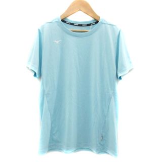 ミズノ(MIZUNO)のミズノ  スポーツウエア Tシャツ カットソー 半袖 M ライトブルー 水色(その他)