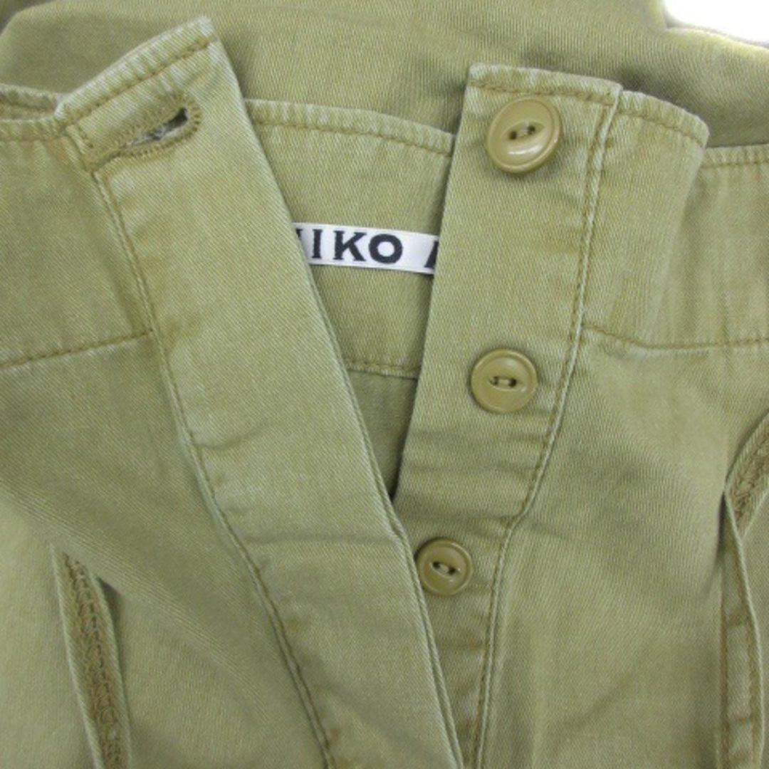 niko and...(ニコアンド)のニコアンド フレアスカート ロング丈 マキシ丈 リボン L イエロー 黄色 レディースのスカート(ロングスカート)の商品写真