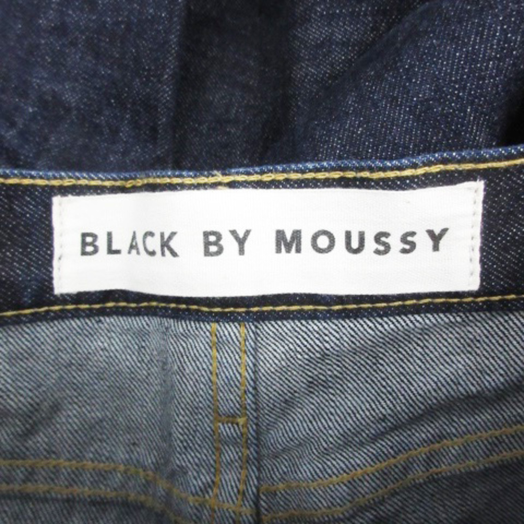 BLACK by moussy(ブラックバイマウジー)のブラック バイ マウジー デニムパンツ ジーンズ アンクル丈 25 紺 レディースのパンツ(デニム/ジーンズ)の商品写真