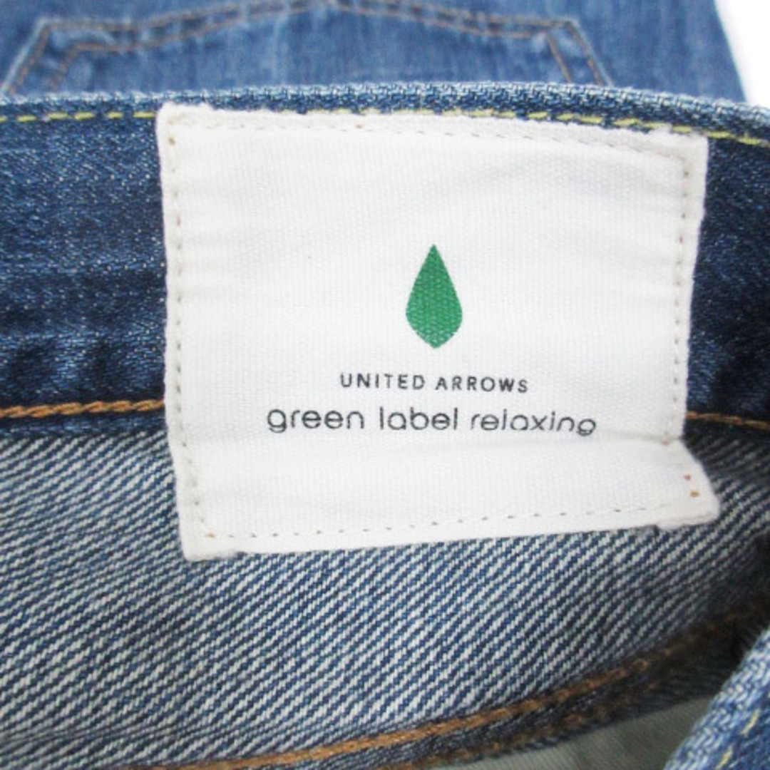 UNITED ARROWS green label relaxing(ユナイテッドアローズグリーンレーベルリラクシング)のグリーンレーベルリラクシング デニムパンツ ジーンズ ロング丈 36 青 ブルー レディースのパンツ(デニム/ジーンズ)の商品写真