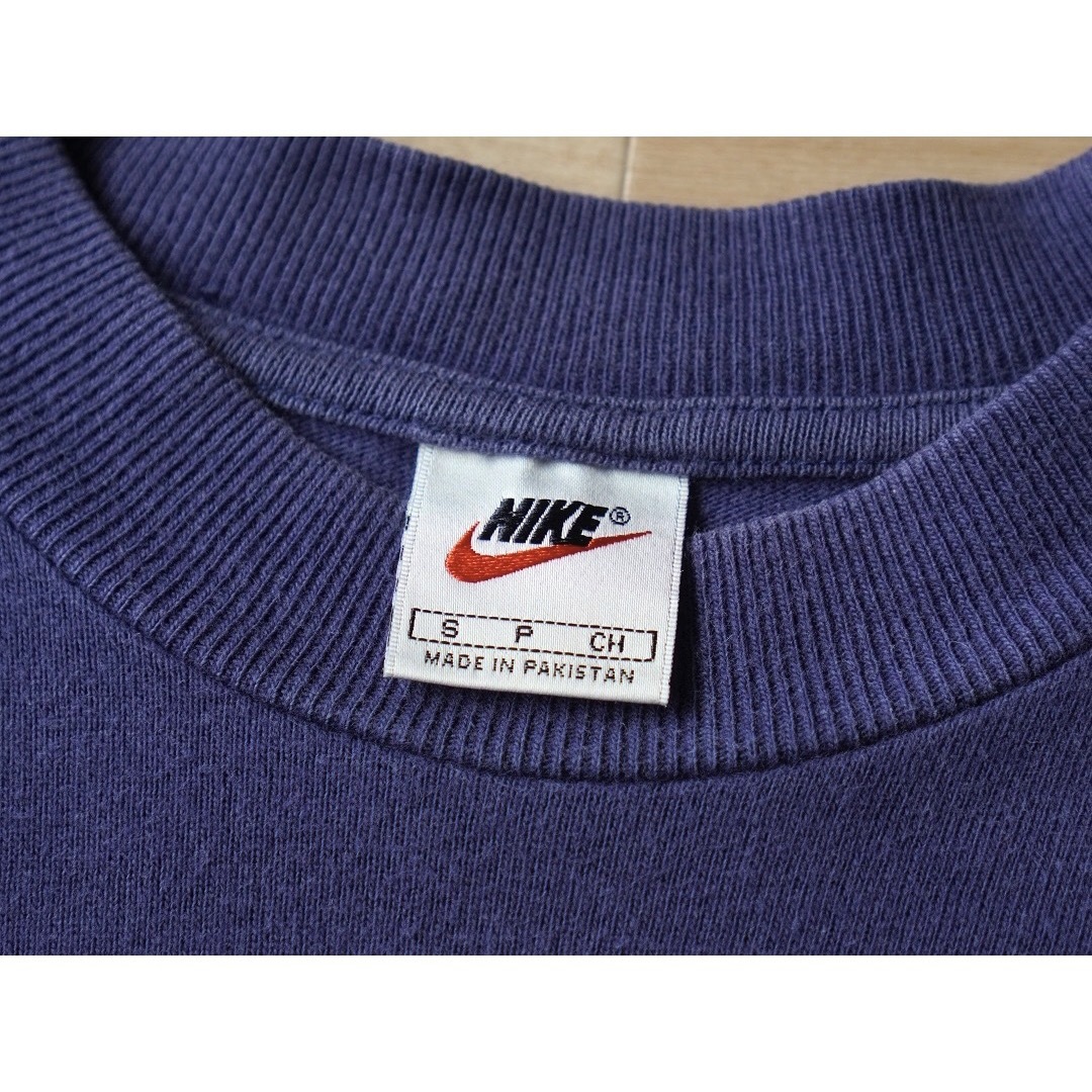 90s  OLD NIKE ワンポイント ヘビーコットンTシャツ 4