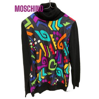 モスキーノ(MOSCHINO)のブティックモスキーノ★ニット タートルネック シルク(ニット/セーター)