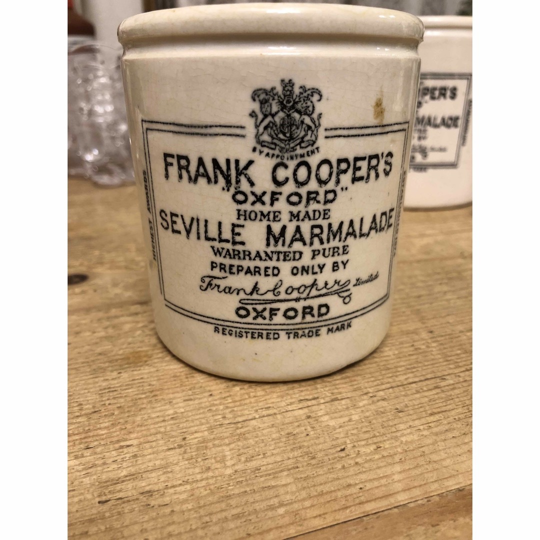 アンティーク FRANK COOPER’S フランククーパーマーマレードポット