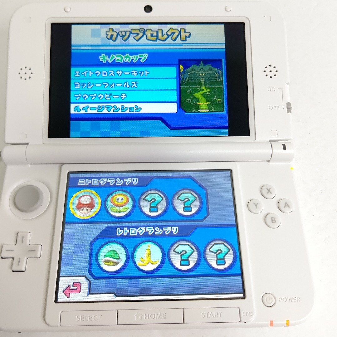 ニンテンドー3DS(ニンテンドー3DS)の未使用　ニンテンドー3DS LL 真・女神転生IV 限定モデル　予約特典セット エンタメ/ホビーのゲームソフト/ゲーム機本体(携帯用ゲーム機本体)の商品写真