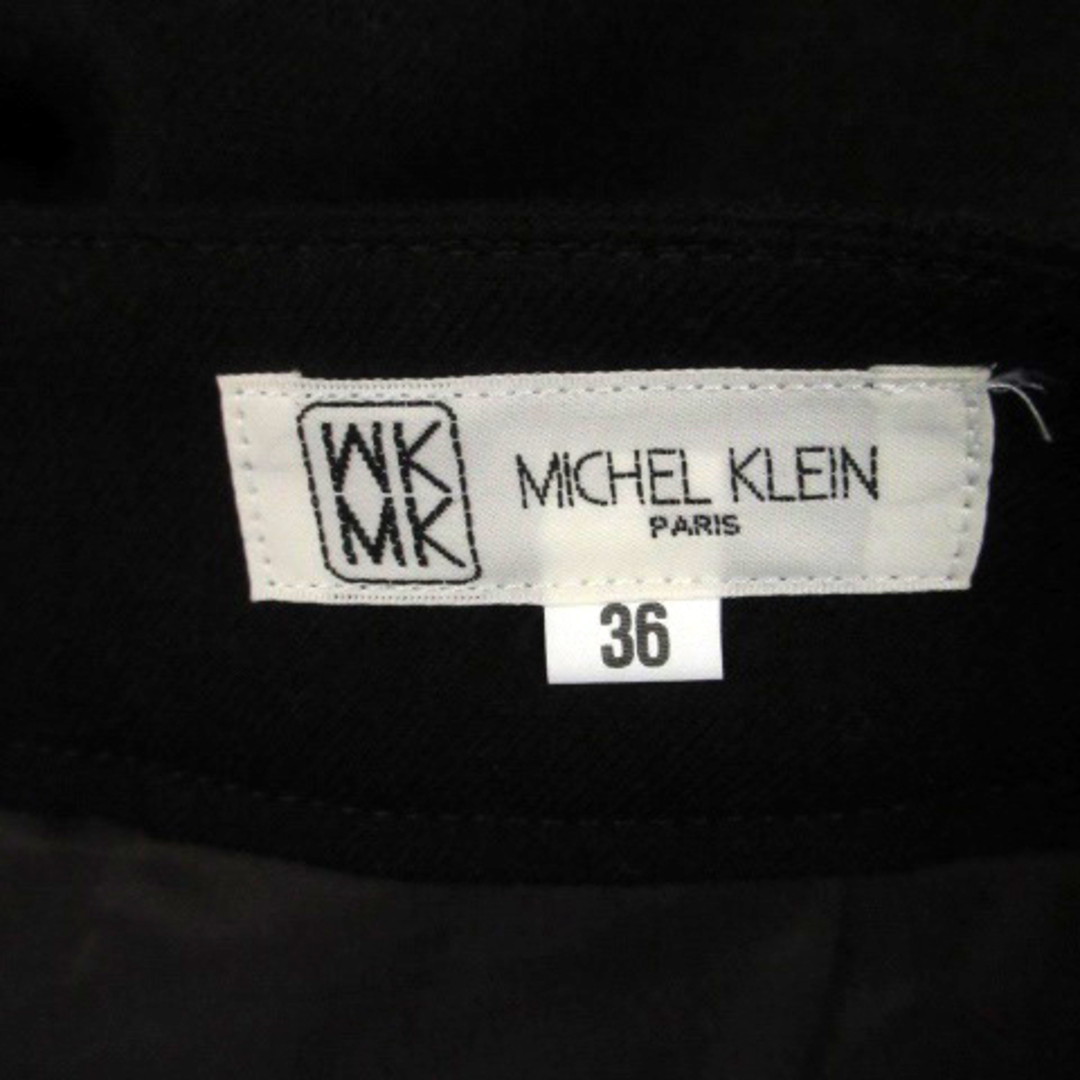 MK MICHEL KLEIN(エムケーミッシェルクラン)のエムケー ミッシェルクラン ハーフパンツ 短パン ウール 36 茶色 ブラウン レディースのパンツ(その他)の商品写真